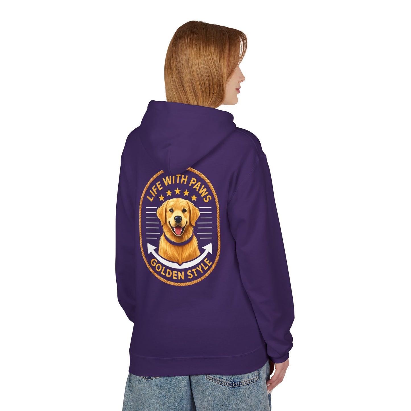 L.W.P  Golden Retriever Hoodie — Dog Lover Pet Parent Pullover