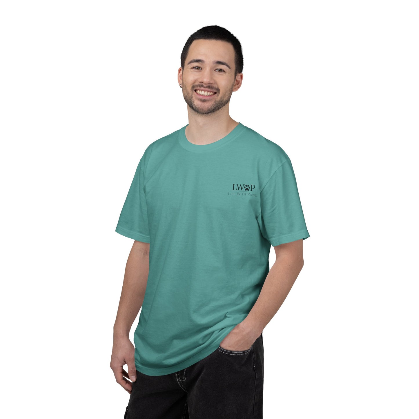 Life With Paws Lab Style T-Shirt — Labrador Dog Graphic Tee