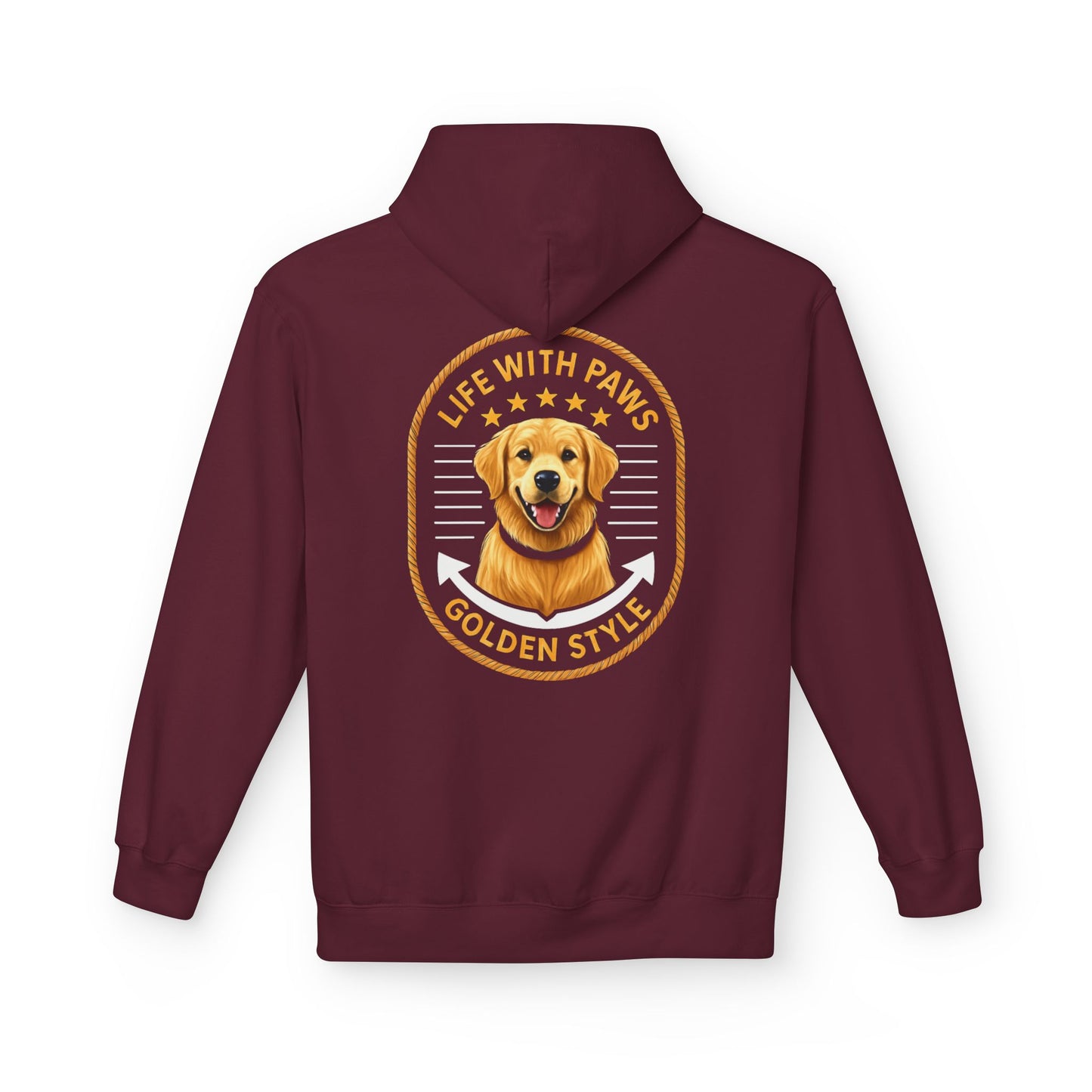 L.W.P  Golden Retriever Hoodie — Dog Lover Pet Parent Pullover