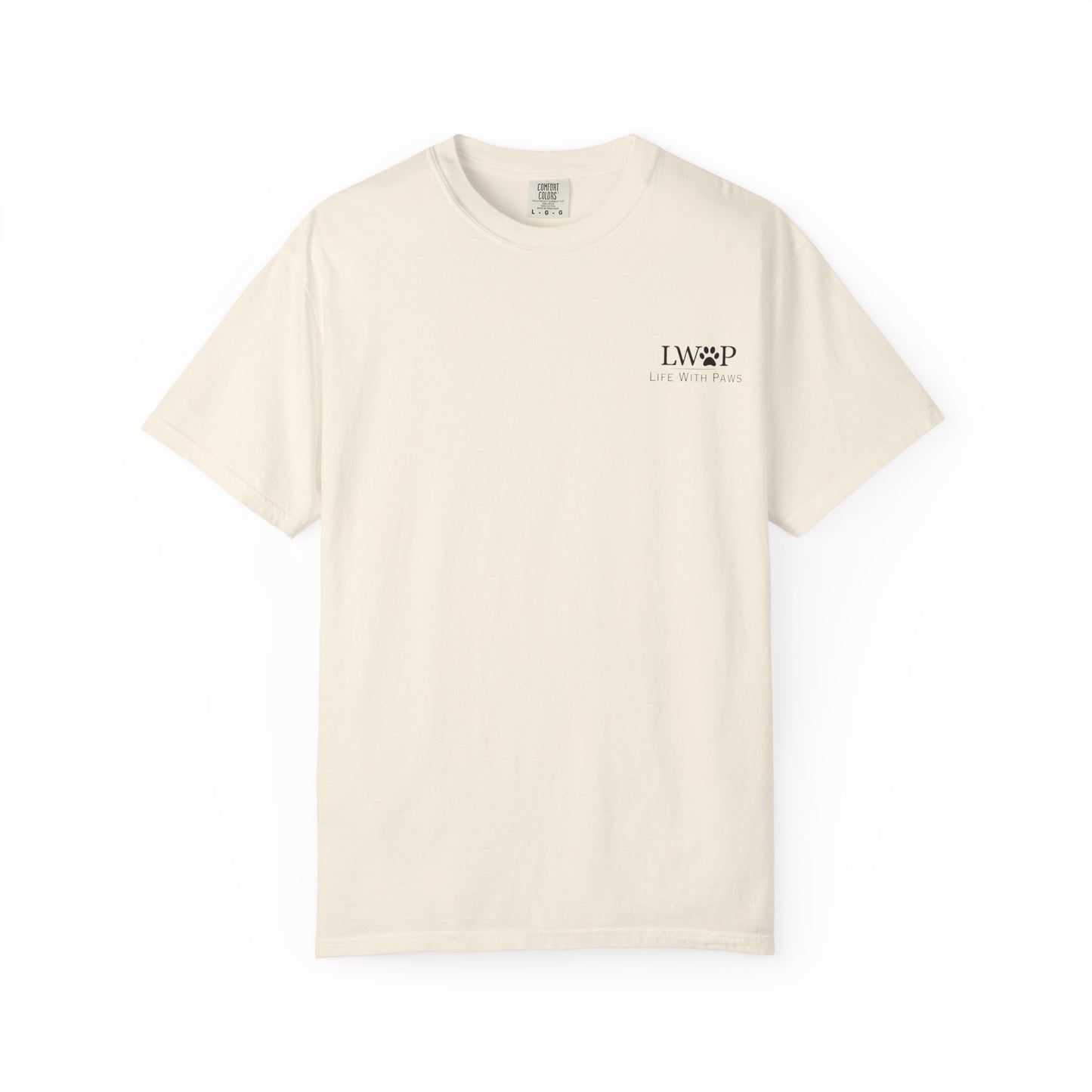 Life With Paws Lab Style T-Shirt — Labrador Dog Graphic Tee