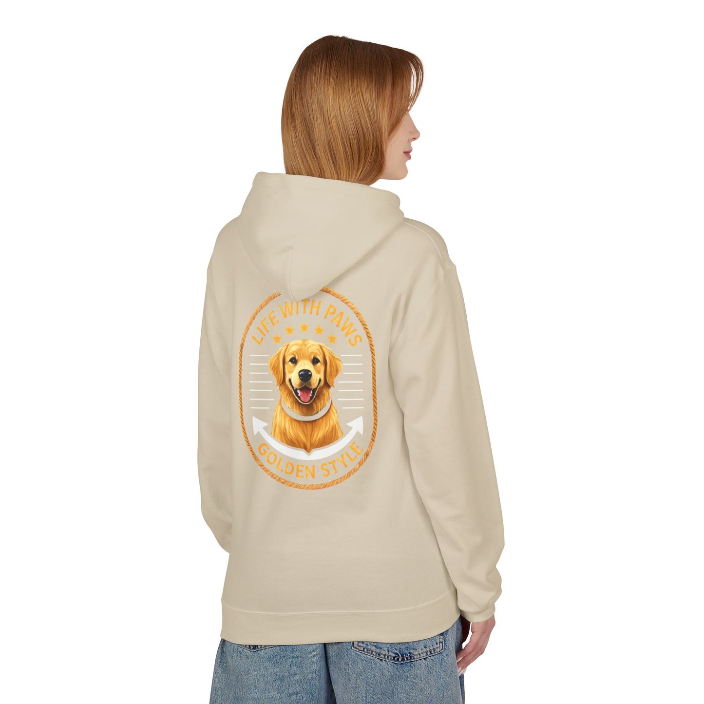 L.W.P  Golden Retriever Hoodie — Dog Lover Pet Parent Pullover