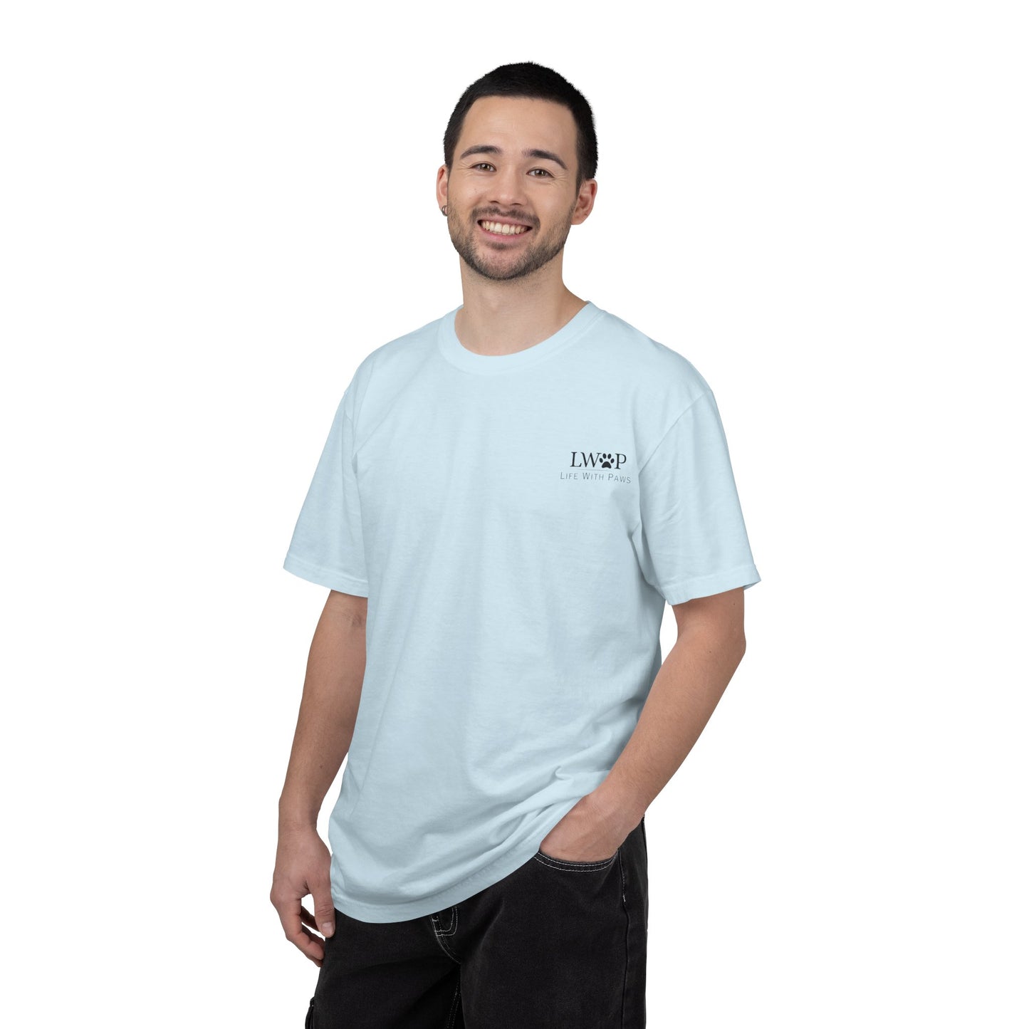 Life With Paws Lab Style T-Shirt — Labrador Dog Graphic Tee