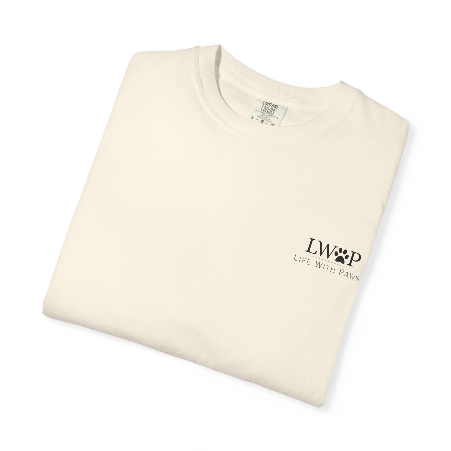 Life With Paws Lab Style T-Shirt — Labrador Dog Graphic Tee