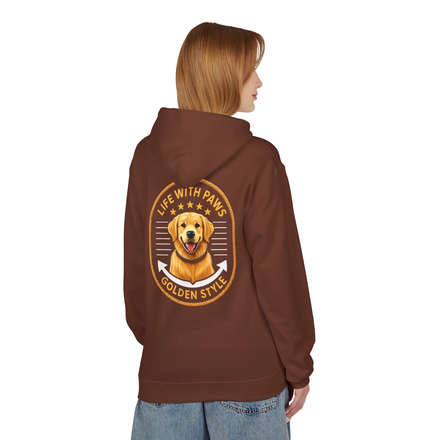 L.W.P  Golden Retriever Hoodie — Dog Lover Pet Parent Pullover