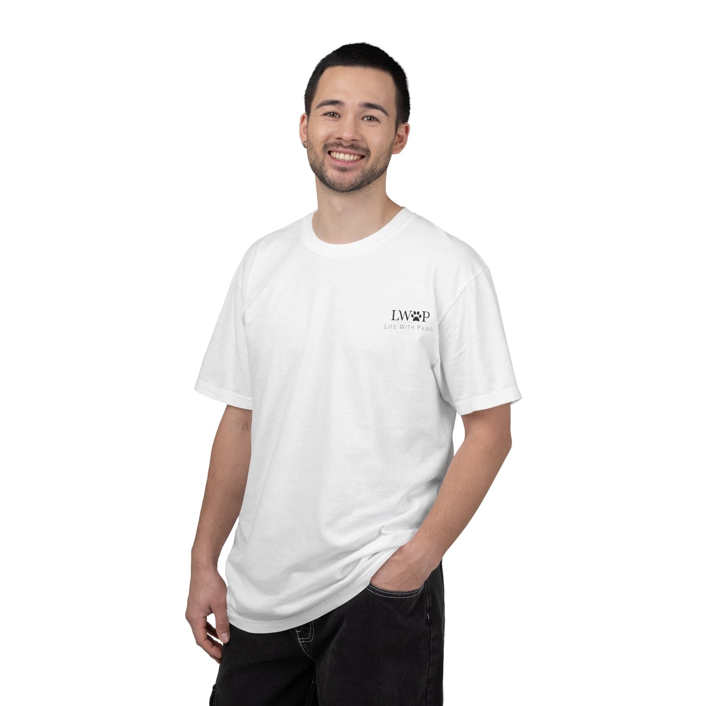 Life With Paws Lab Style T-Shirt — Labrador Dog Graphic Tee