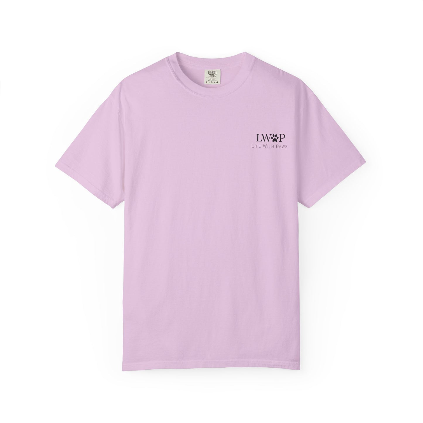 Life With Paws Lab Style T-Shirt — Labrador Dog Graphic Tee