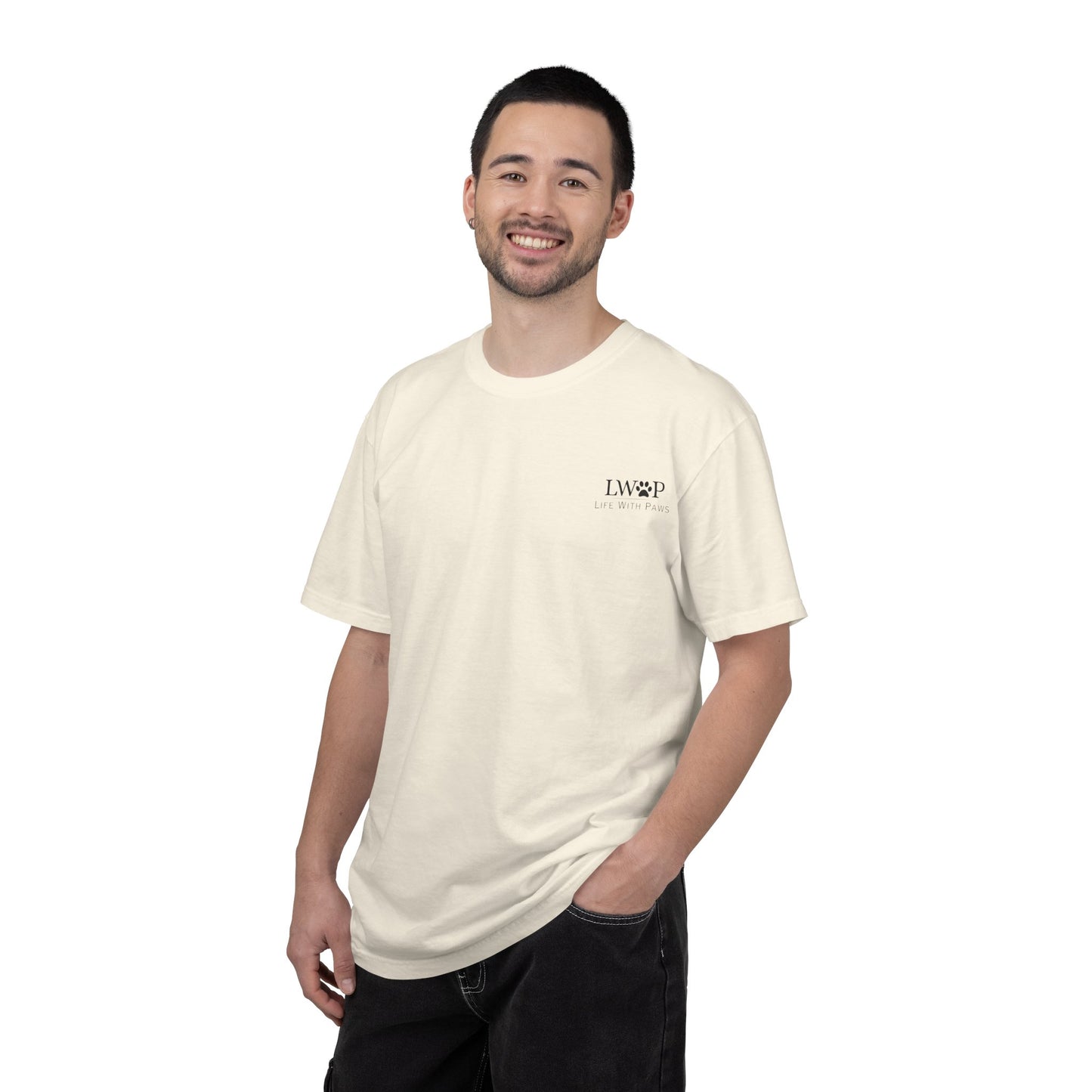 Life With Paws Lab Style T-Shirt — Labrador Dog Graphic Tee