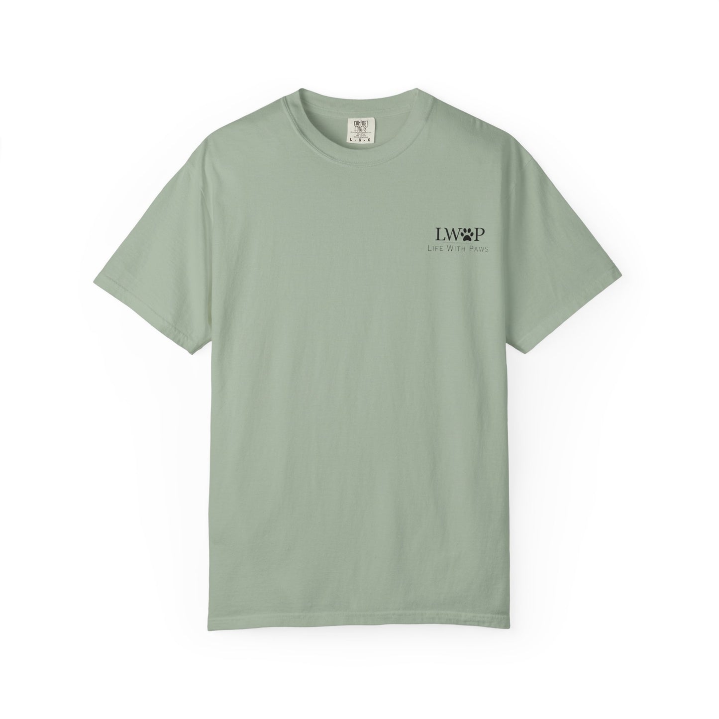 Life With Paws Lab Style T-Shirt — Labrador Dog Graphic Tee