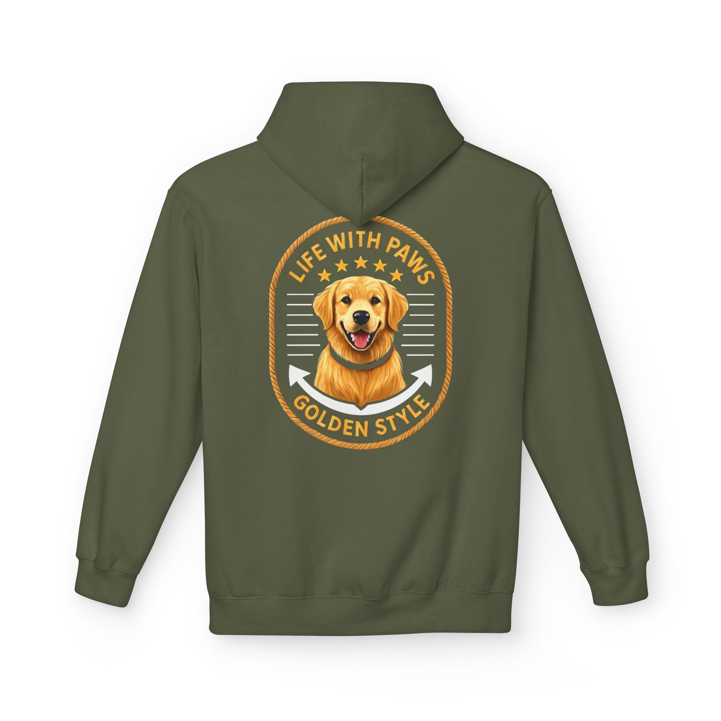 L.W.P  Golden Retriever Hoodie — Dog Lover Pet Parent Pullover