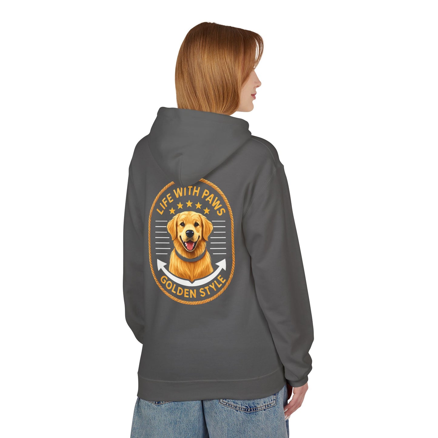 L.W.P  Golden Retriever Hoodie — Dog Lover Pet Parent Pullover