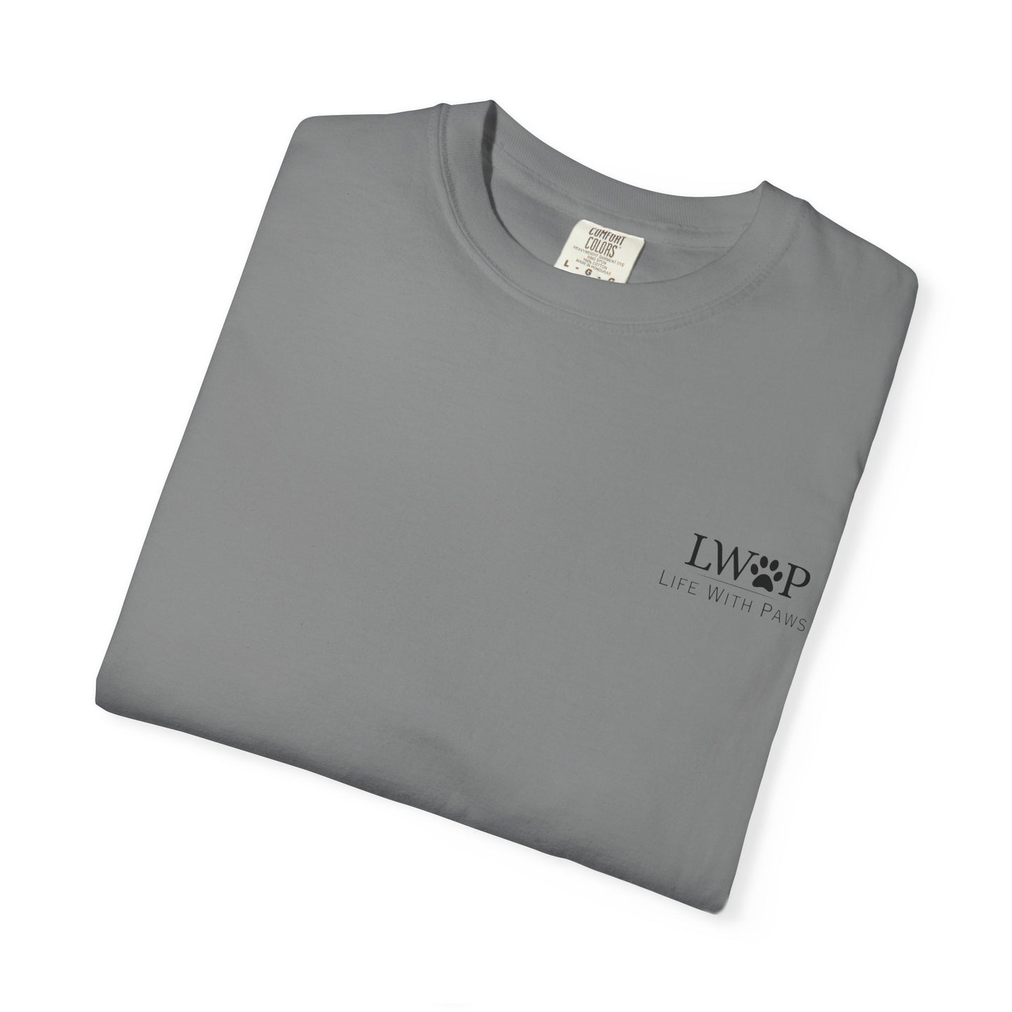 Life With Paws Lab Style T-Shirt — Labrador Dog Graphic Tee