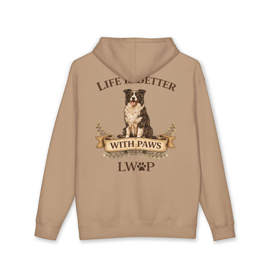 Life Is Better With Paws Hoodie — Dog Lover Pullover