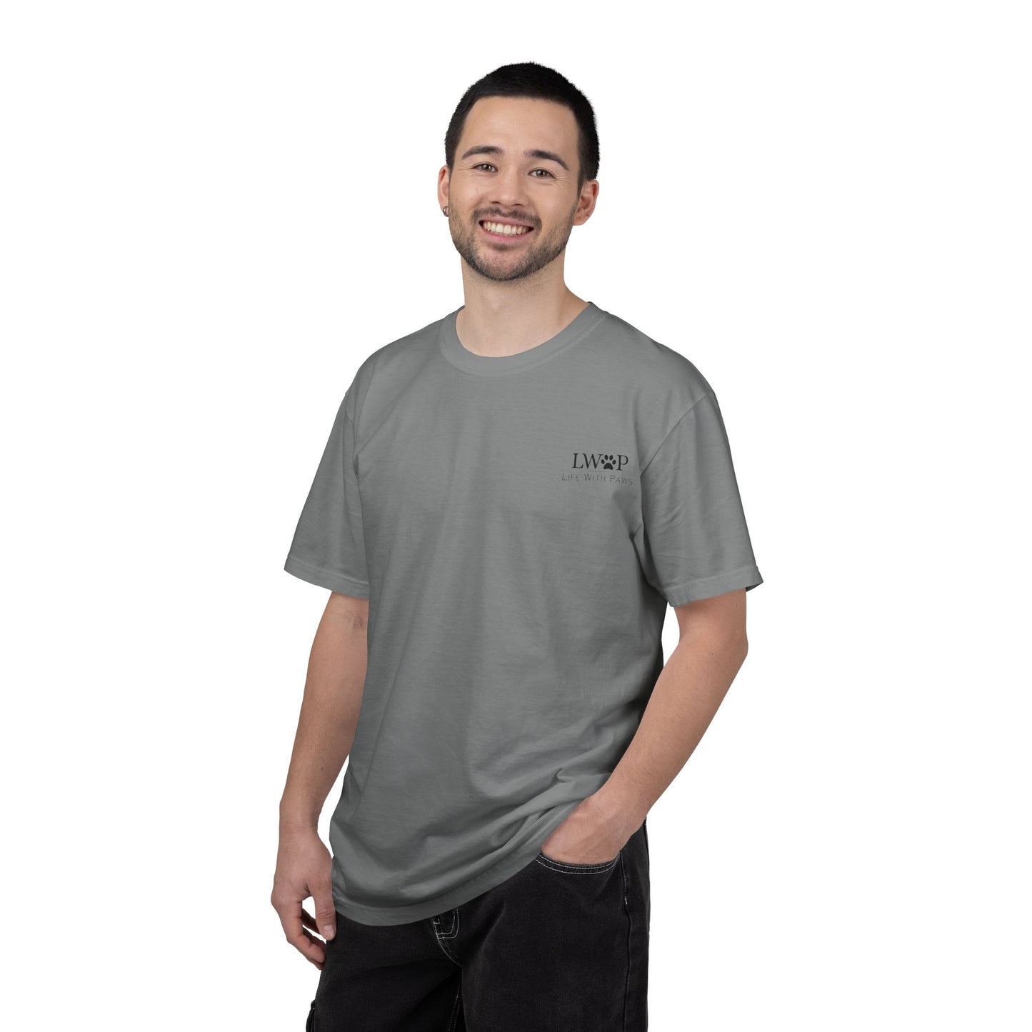 Life With Paws Lab Style T-Shirt — Labrador Dog Graphic Tee